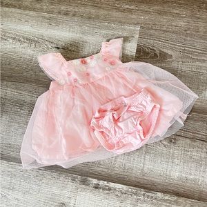 NEW Carters Just One You Baby Girls Floral Tulle Dress